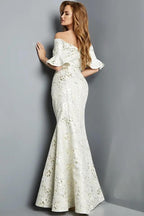 Jovani Evening 22912 - Grey