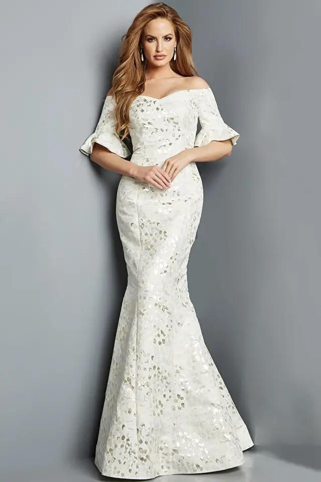 Jovani Evening 22912 - Grey