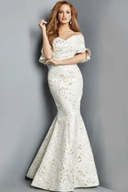 Jovani Evening 22912 - Grey