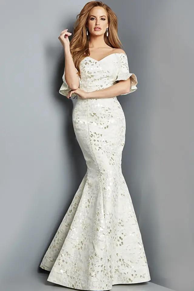 Jovani Evening 22912 - Grey