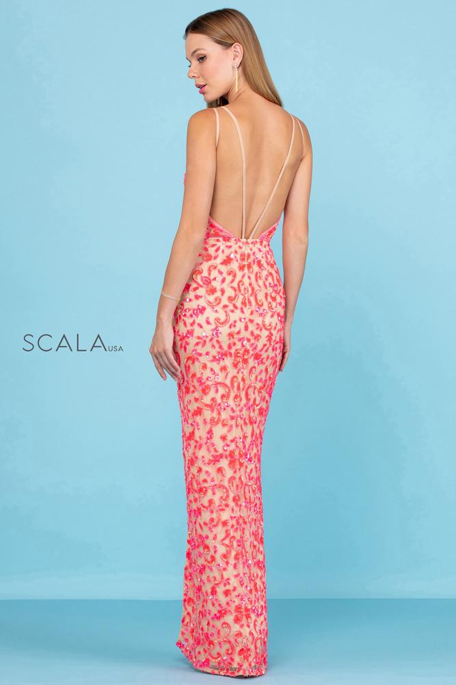 Scala 60261 - Nude/Hot Pink