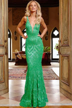 Jovani Prom 23027 - Green