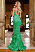 Jovani Prom 23027 - Green
