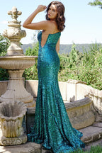 Jovani Prom 23076 - Emerald
