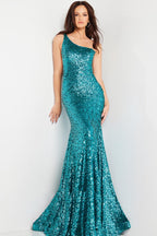 Jovani Prom 23076 - Turquoise