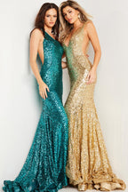 Jovani Prom 23079 - Turquoise