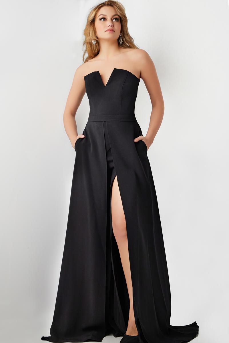 Jovani Contemporary 23150 - Black