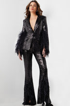 Jovani Contemporary 23162 - Black