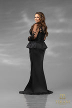 Terani Mother of the Bride Dress 231M0482 - Black