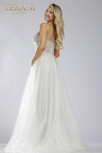 Terani Prom Dress 231P0029 - Ivory Nude