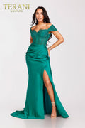 Terani Prom Dress 231P0061 - Emerald