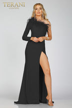 Terani Prom Dress 231P0066 - Black