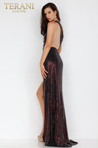 Terani Prom Dress 231P0537 - Wine