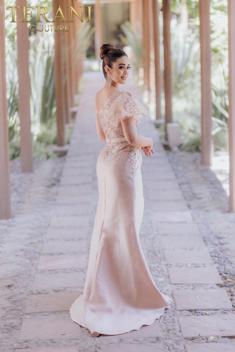 Terani Evenings Dress 231E0517 - Mauve