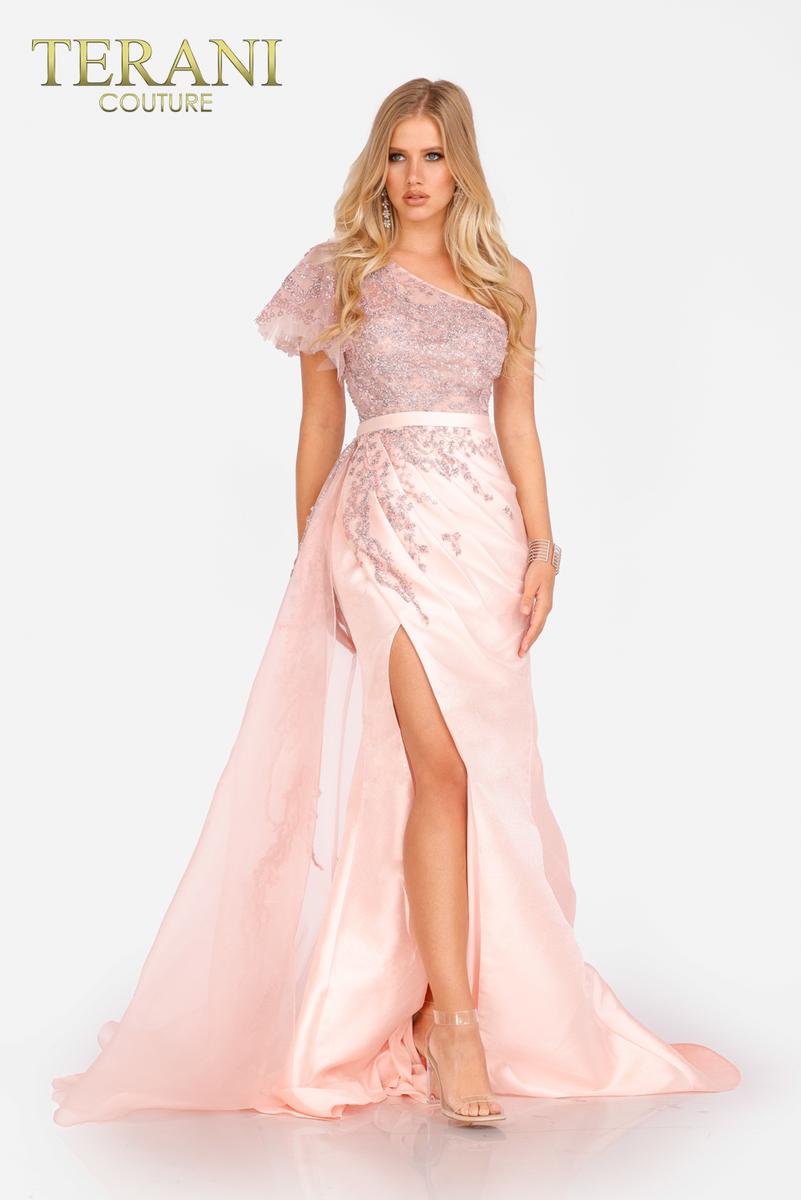 Terani Evenings Dress 231E0517 - Blush