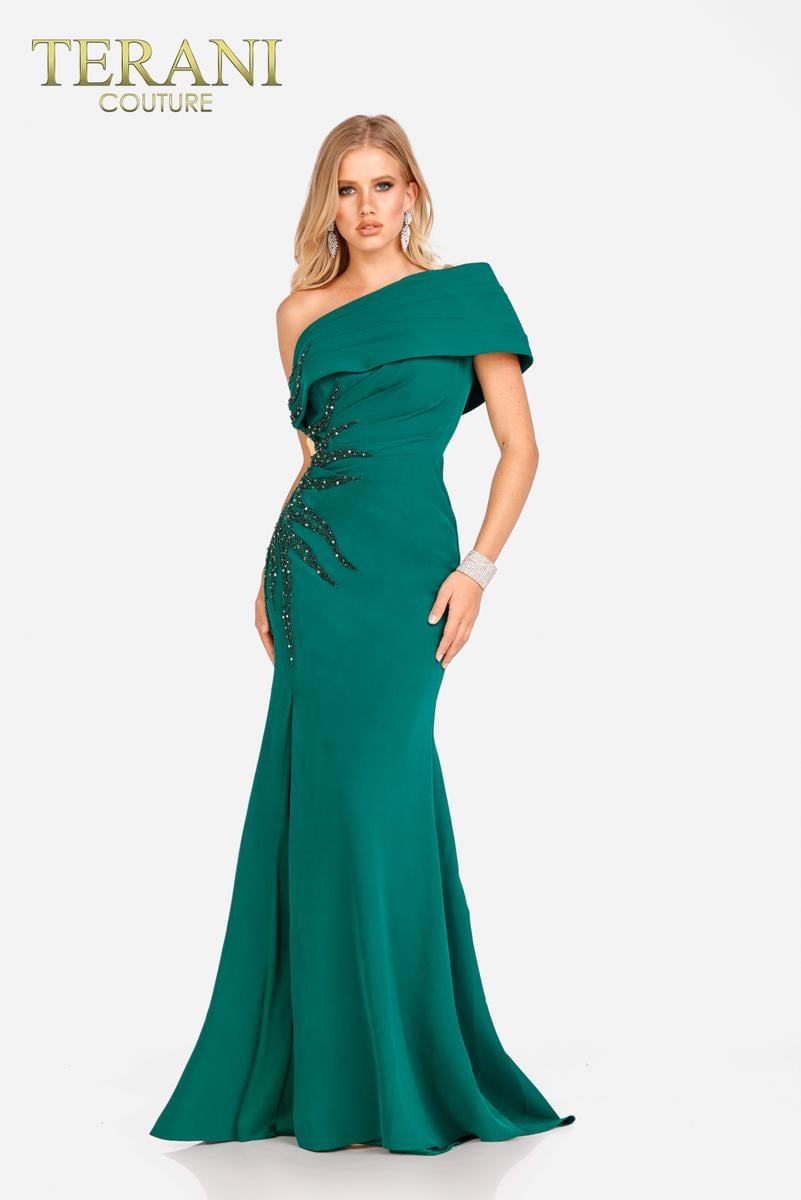Terani Mother of the Bride Dress 231M0473 - Emerald