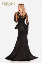 Terani Mother of the Bride Dress 231M0482 - Black