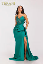 Terani Prom Dress 231P0062 - Emerald