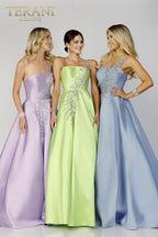 Terani Prom Dress 231P0175 - Slate