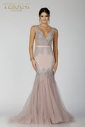 Terani Prom Dress 231P0189 - Mink