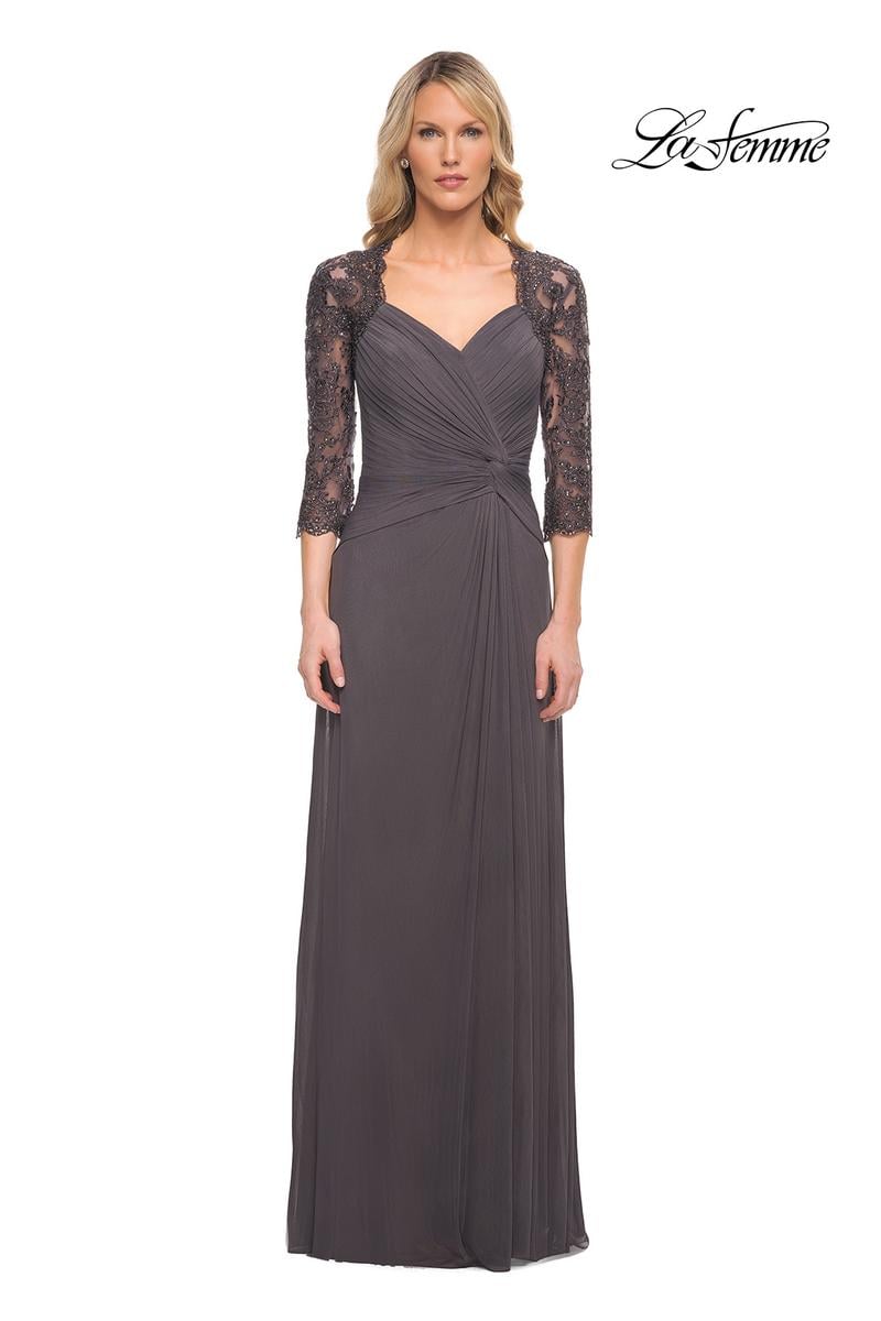 La Femme Mother of the Bride 23244 - Gunmetal