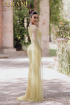 Terani Evenings Dress 232E1209 - Yellow