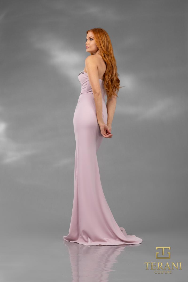 Terani Evenings Dress 232E1232 - Dusty Blush