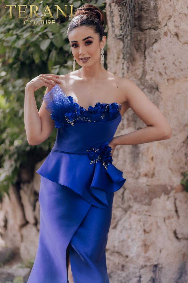 Terani Evenings Dress 232E1238 - Royal