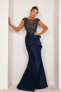 Terani Evenings Dress 232E1300 - Navy