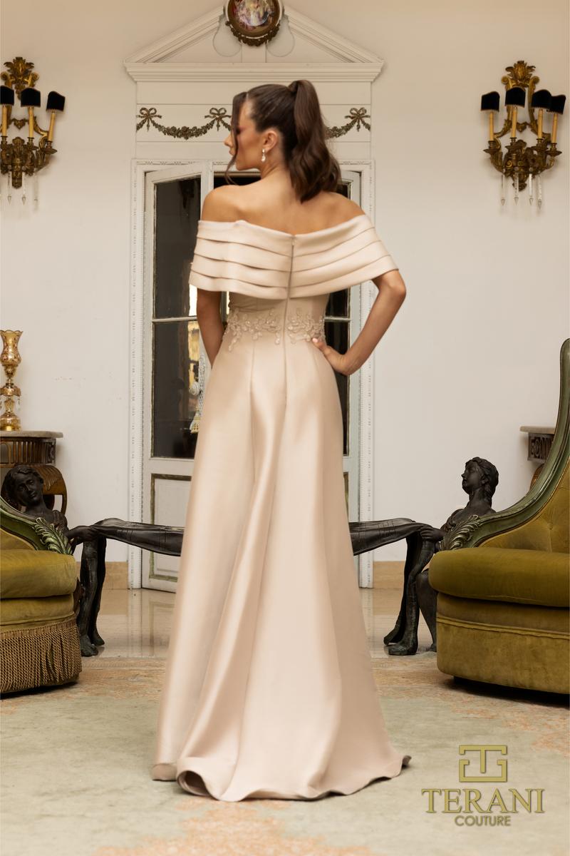 Terani Mother of the Bride Dress 232M1511 - Taupe