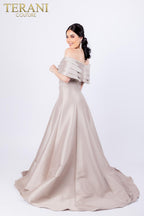 Terani Mother of the Bride Dress 232M1511 - Taupe