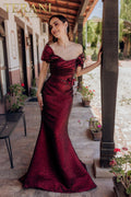 Terani Mother of the Bride Dress 232M1518 - Wine