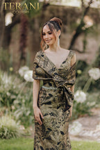 Terani Mother of the Bride Dress 232M1521 - Black Gold