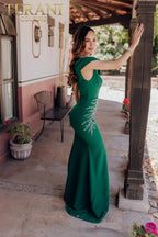 Terani Mother of the Bride Dress 232M1549 - Emerald
