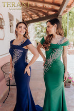 Terani Mother of the Bride Dress 232M1549 - Emerald