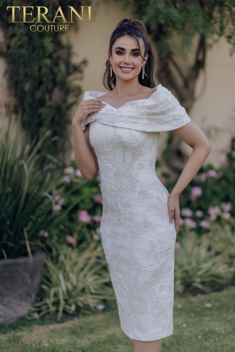 Terani Cocktail Dress 232C1136 - Blush