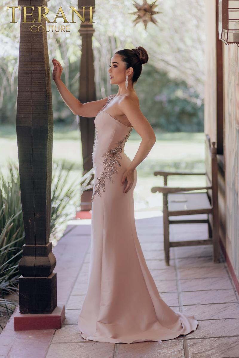 Terani Evenings Dress 232E1231 - Rose
