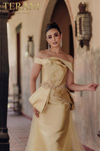 Terani Evenings Dress 232E1241 - Gold