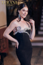 Terani Evenings Dress 232E1296 - Black