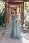 Terani Evenings Dress 232E1334 - Sage