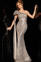 Jovani Evening 23355 - Gold