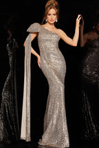 Jovani Evening 23355 - Gold