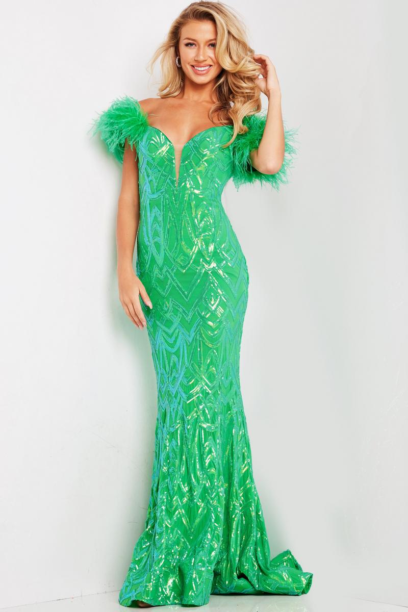 Jovani Prom 23383 - Green