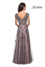 La Femme Mother of the Bride 23449 - Pink/Gray