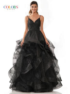 Colors Dress Dress 2381 - Black