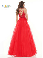 Colors Dress Dress 2382 - Red