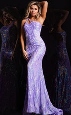 Jovani Prom 23852 - Iridescent Purple