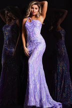 Jovani Prom 23852 - Iridescent Purple