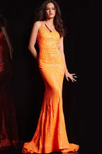 Jovani Prom 23852 - Iridescent Orange
