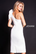 Jovani Short and Cocktail Dress 23886 - White
